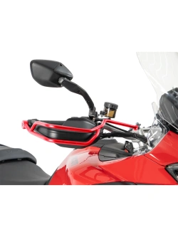 Handguardy osłona oryginalnych handbarów Hepco&Becker Ducati Multistrada V2/S (25-) czerowne