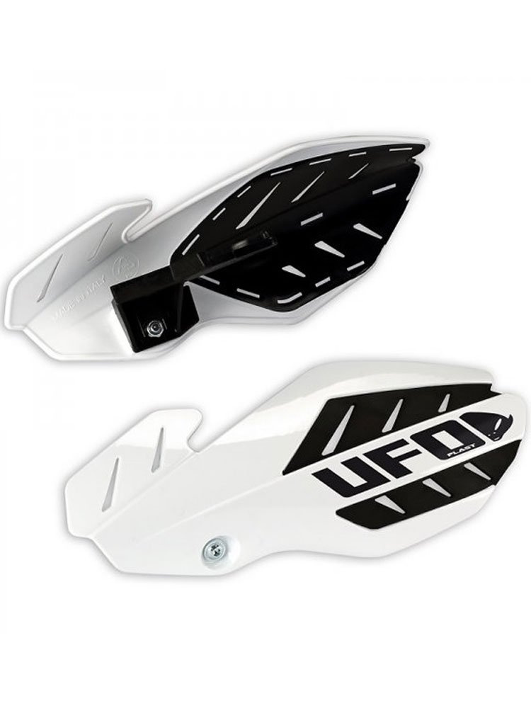 Handbary UFO do Husqvarna TC 250 (14-16), FC 250/350/450 (16-22), FE 501 (14-16) białe
