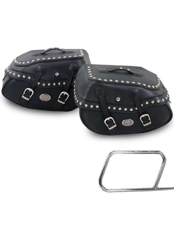 Sakwy skórzane Buffalo Big Custom Hepco&Becker o pojemności 35 litrów