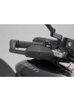Osłony klamki hamulca i sprzęgła z osłoną przed wiatrem Sw-Motech Triumph Street Triple 675 (07-16)