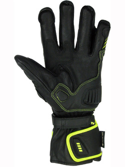Rękawice motocyklowe skórzane Rukka Argosaurus 2.0 czarno-fluo żółte