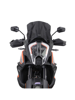Szyba motocyklowa MRA Touring windshield "TM" do KTM Super Adventure 1290 / R / S (21-23) czarna