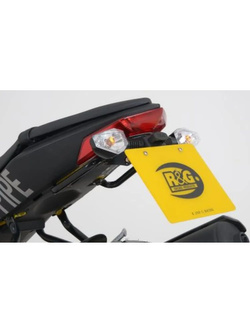 Mocowanie tablicy rejestracyjnej R&G do Kymco K-PIPE (13-) czarne