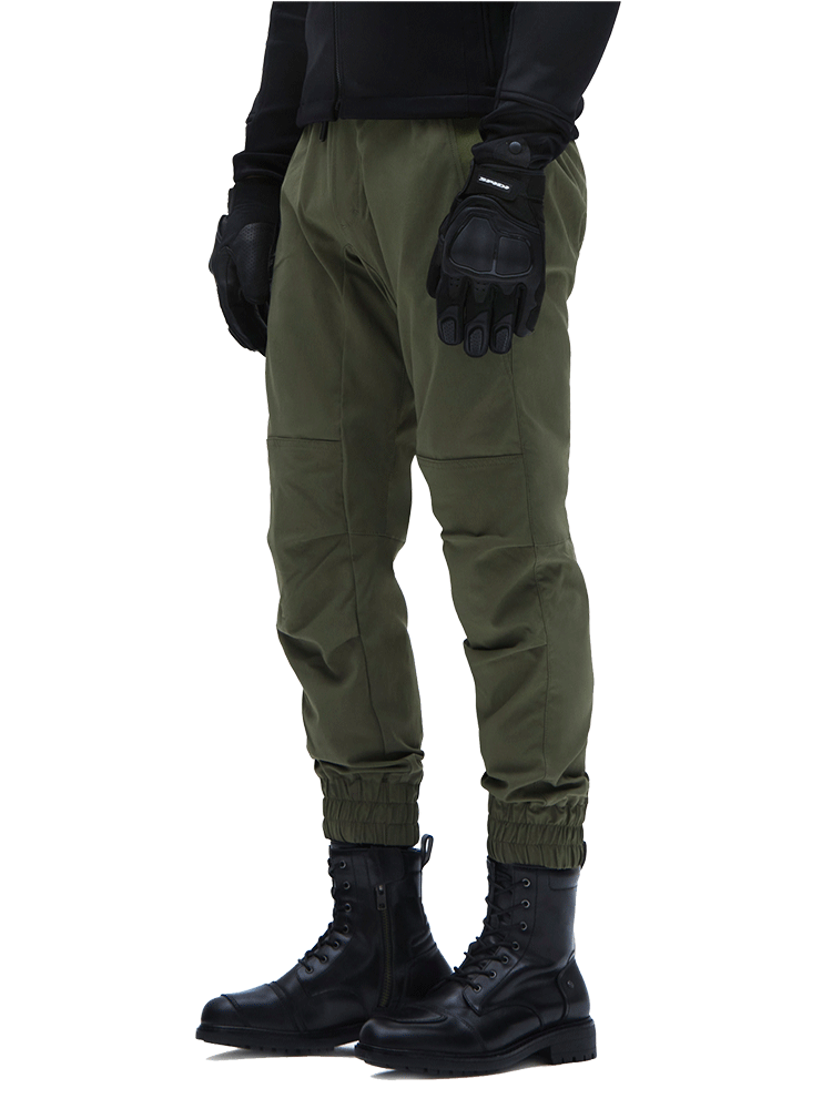 Spodnie motocyklowe tekstylne Spidi Moto Jogger zielone
