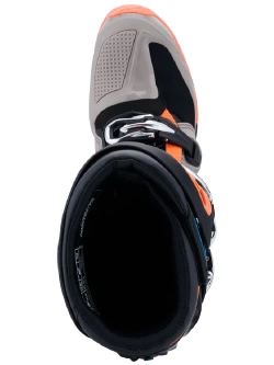 Buty enduro Alpinestars MX Tech 7 Enduro czarno-szaro-pomarańczowe