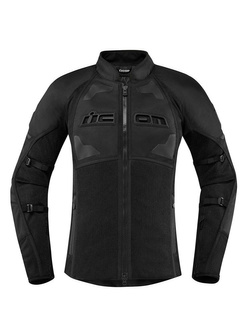 Kurtka motocyklowa tekstylna Icon Contra 2 damska czarna