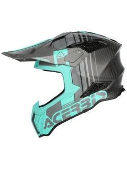 Kask enduro Acerbis Airstrike-C turkusowy