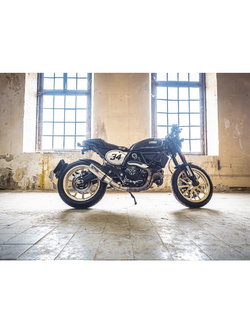 Tłumik G.P.R M3 Inox [Slip-On, Stainless Steel] - Ducati Scrambler 800 [15-16]