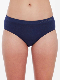 Majtki damskie Brubeck Classic Comfort Merino niebieskie