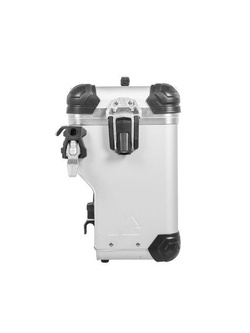 Zestaw: kufry boczne z anodowanego aluminium srebrne Zega Evo X + stelaże srebne Touratech Yamaha Tenere 700 / World Raid (2 x 45L)