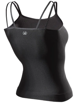 Koszulka termoaktywna na ramiączkach SIXS 4-Season damska czarna