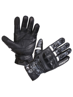 Rękawice motocyklowe Modeka Valyant czarno-białe