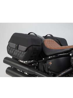 Zestaw sakw bocznych Legend Gear LH i stelaży SLH HARLEY-DAVIDSON Softail Low Rider S (FXLRS) (19-), Softail Street Bob (FXBB) (17-20), Softail Standard (20-25)