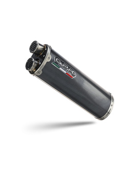 Tłumik motocyklowy G.P.R Dual Poppy BMW F 800 GS (24-) E5 stalowy [z homologacją]