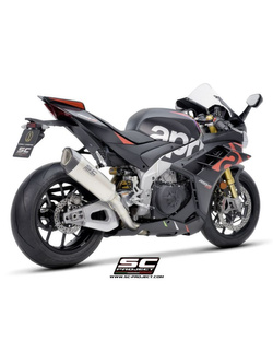 Tłumik motocyklowy SC-Project SC1-R Aprilia RSV 4 Factory (21-) tytan