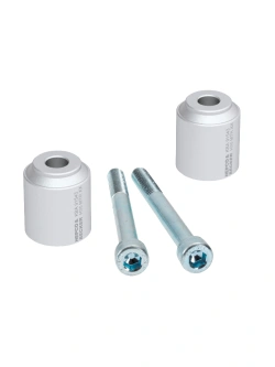 Podwyższenie kierownicy Hepco&Becker BMW F 800 GS (08-18) [30 mm w górę] srebrne