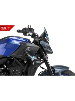 Spoilery boczne Puig D12 Yamaha MT-07/Y-AMT (25-) hydrografika S