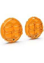Soczewki Denali do lamp przeciwmgłowych led D3 pomarańczowe