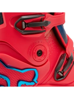 Buty enduro Fox Instinct 2.0 Vision Le Peach czarno-niebiesko-różowe