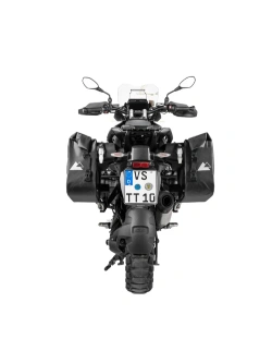 Zestaw dwóch sakw bocznych Touratech Endurance Plug'n'Travel BMW R 1300 GS (23-) niebieskie [poj.: 2 x 30l]