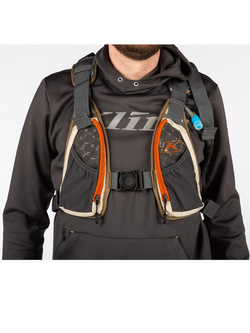 Plecak motocyklowy Klim Arsenal 15 brązowo-pomarańczowy