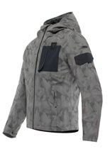 Kurtka motocyklowa tekstylna Dainese Corso Absoluteshell Pro szaro-czarna