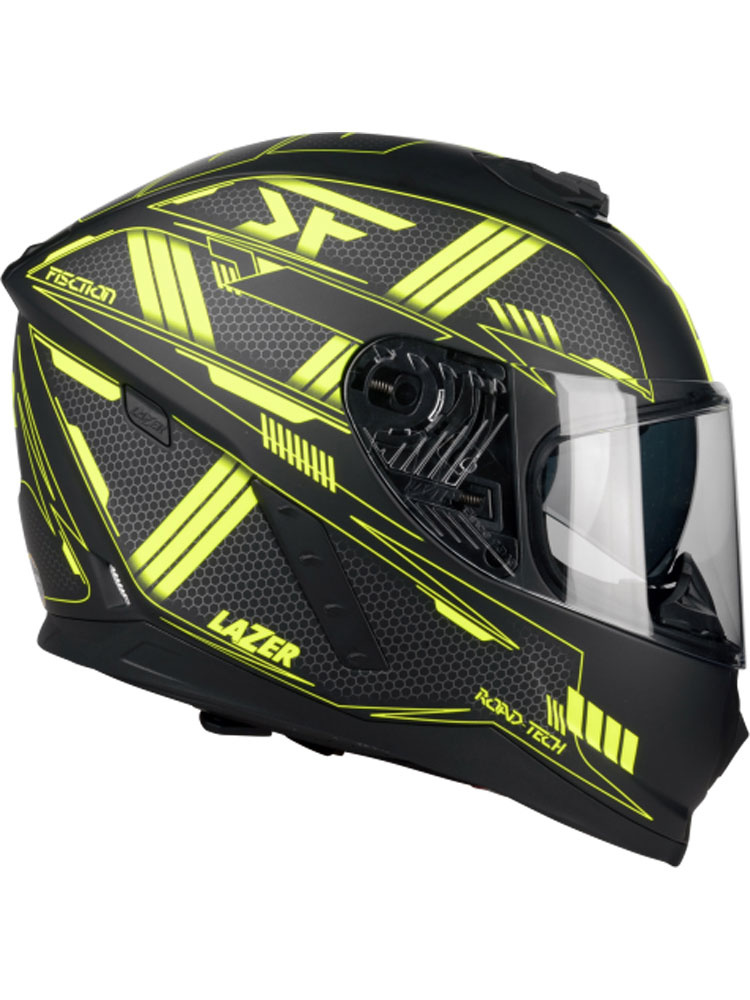 Kask integralny LAZER Rafale Evo Roadtech żółty