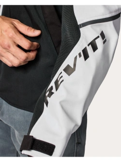 Kurtka motocyklowa tekstylna REV’IT! GT-R 4 Air czarno-biała