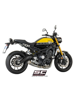 Pełny system 3-1 SC-Project Conical 70's Stainless Steel - Yamaha MT-09 [14-16]