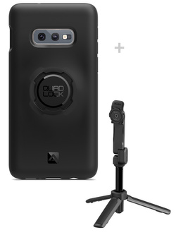 Zestaw: etui na telefon Samsung Galaxy S10e + statyw/ selfie stick Quad Lock