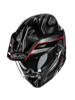 Kask integralny HJC RPHA 60 Carbon Oure czarno-biało-niebieski