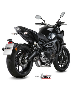 Pełny układ wydechowy (Oval) MIVV do Yamaha MT-09 / FZ-09 (13-20) titanium