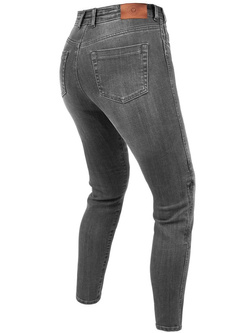 Jeansy motocyklowe damskie Rebelhorn Classic III Skinny Fit szare