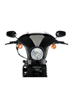Półowiewka motocyklowa sportowa PUIG Sport Batwing SML Harley Davidson Sportster 883 Iron XL883N (09-22) przeźroczysta