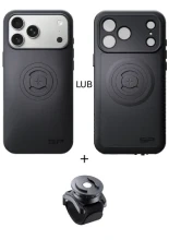 Zestaw: etui na telefon iPhone 17 Pro Max + uchwyt na rzep SPC+ SP Connect