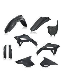 Pełny zestaw plastików Acerbis Honda CRF 250R (22-24)/ 450R (21-24) czarny metaliczny