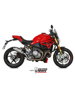 Tłumik motocyklowy Slip-On (GP Pro) MIVV do Ducati Monster 821 (18-20) / 1200 (17-21) titanium