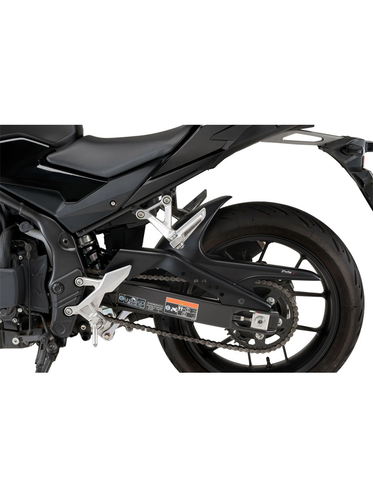 Błotnik motocyklowy tylny PUIG Honda CB 500 Hornet (24-)/ F/ X (22-24)/ CBR 500R (22-)/E-Clutch (26-)/NX500 (24-) czarny matowy