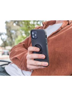 Zestaw: etui na telefon iPhone 13 + wodoodporny pokrowiec + uchwyt kulowy Quad Lock