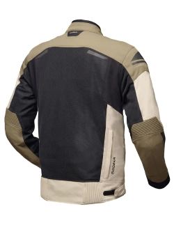 Kurtka motocyklowa tekstylna Modeka Khao Air II czarno-brązowa