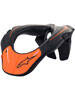 black/orange