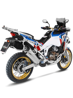 Tłumik motocyklowy LeoVince LV-12 [Slip-On, Stainless Steel] do Honda CRF 1100 L Africa Twin/Adventure Sport/DCT (20-23)