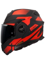 Kask szczękowy LS2 FF901 Advant X Nova czarno-czerwona