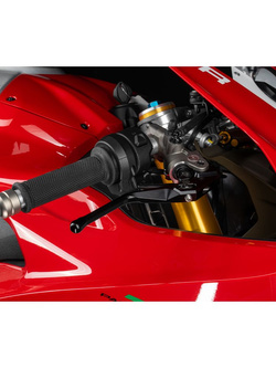 Klamka hamulca GILLES FXL Aprilia, Ducati, Harley-Davidson, Honda, KTM, Moto-Guzzi (wybrane modele) aluminiowa czarna