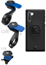 Zestaw rowerowy: Etui na telefon Samsung Galaxy Note10 oraz mocowanie rowerowe Quad Lock