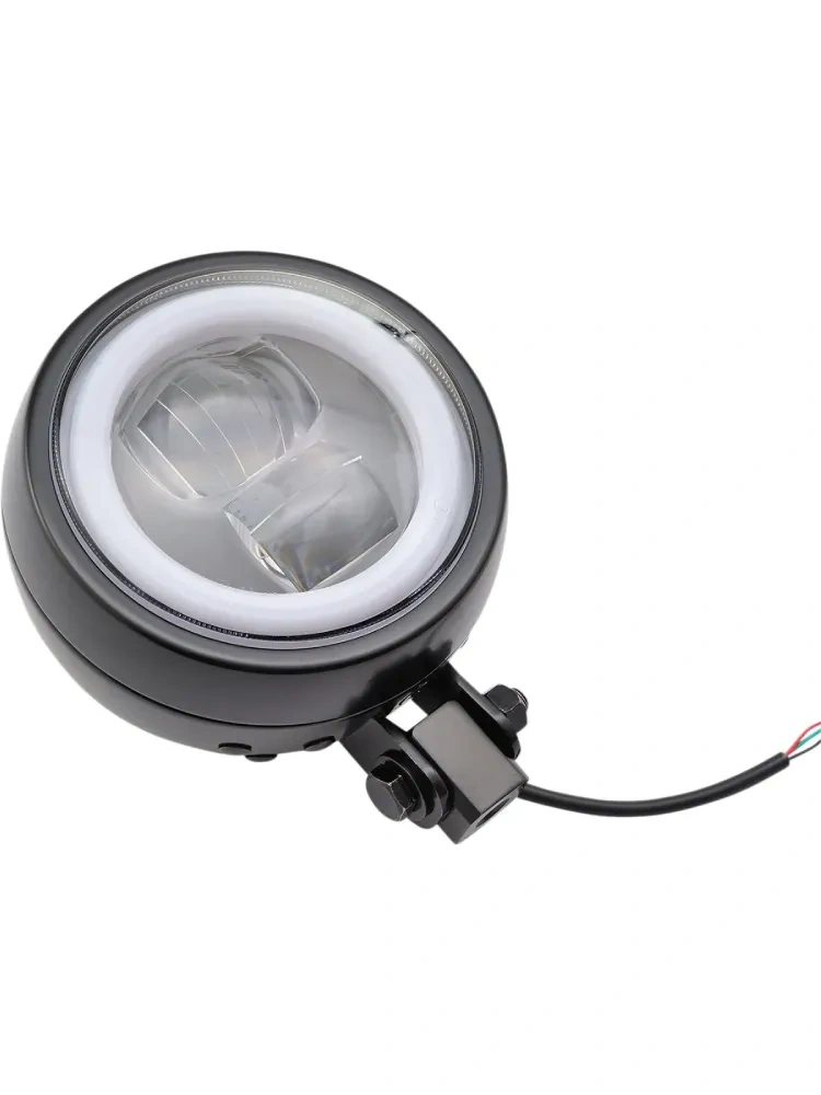 Reflektor przedni Daytona Capsule120 LED dolne mocowanie, czarny [120mm]