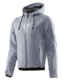 Bluza motocyklowa Dainese Bovisa Safety szaro-czarna