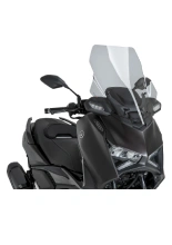 Szyba do skutera turystyczna PUIG V-Tech Yamaha X-MAX 125 TECH MAX/+ (25-)/X-MAX 300 TECH MAX/+ (25-) przyciemniana