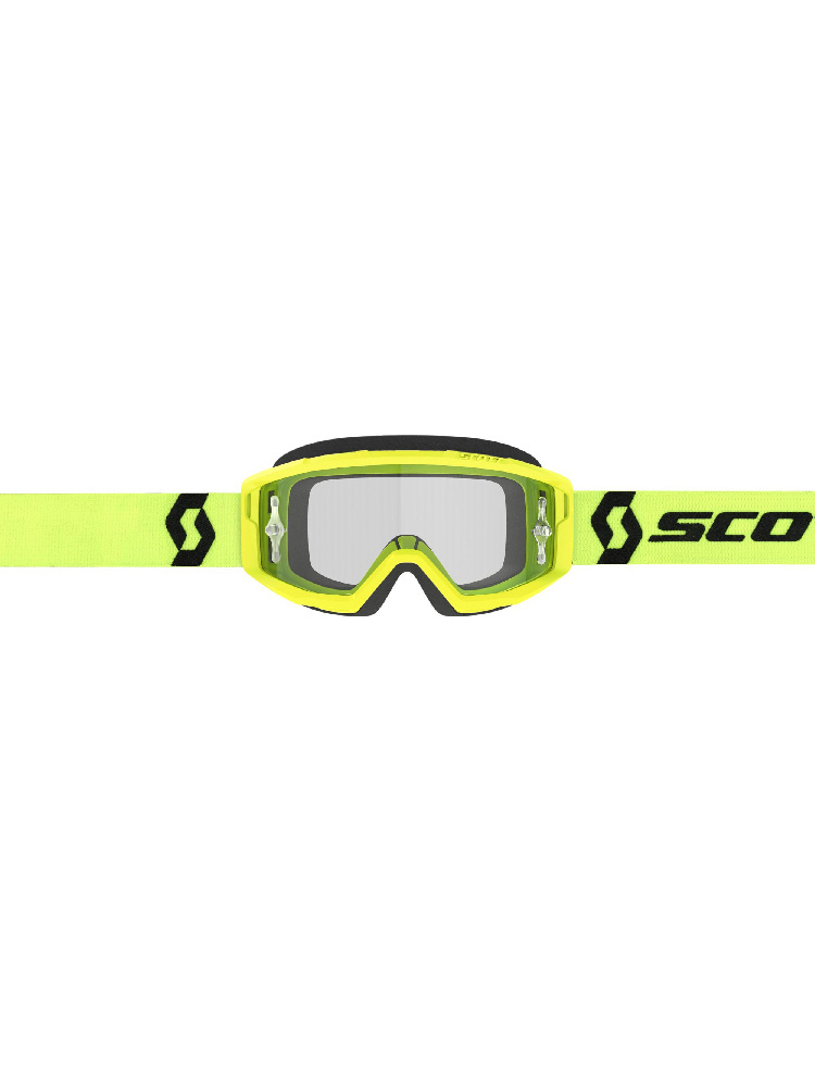 Gogle motocyklowe Scott Primal Clear żółto-czarne