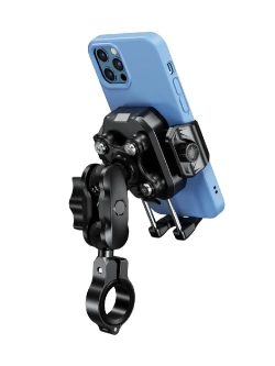 Uchwyt motocyklowy na telefon Biketec R24 Damper antywibracyjny
